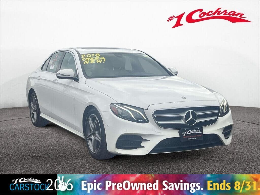 2018 MERCEDES-BENZ E-Class