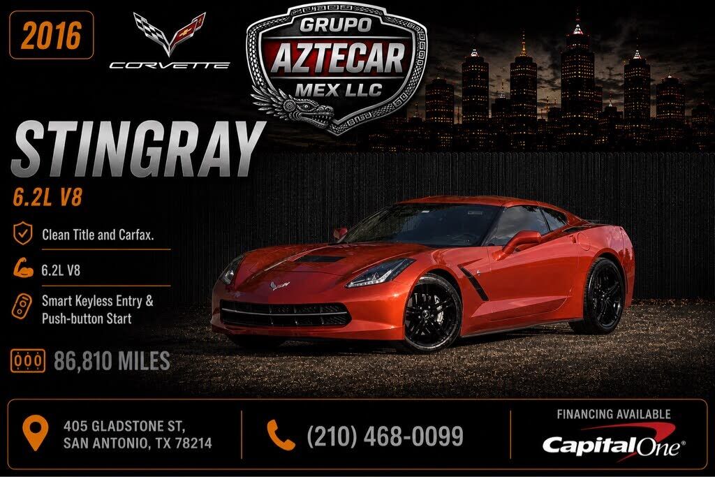 2016 CHEVROLET Corvette