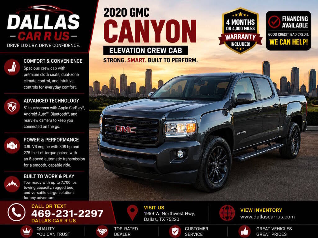 2020 GMC Canyon