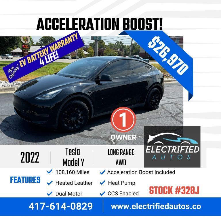 2022 TESLA Model Y