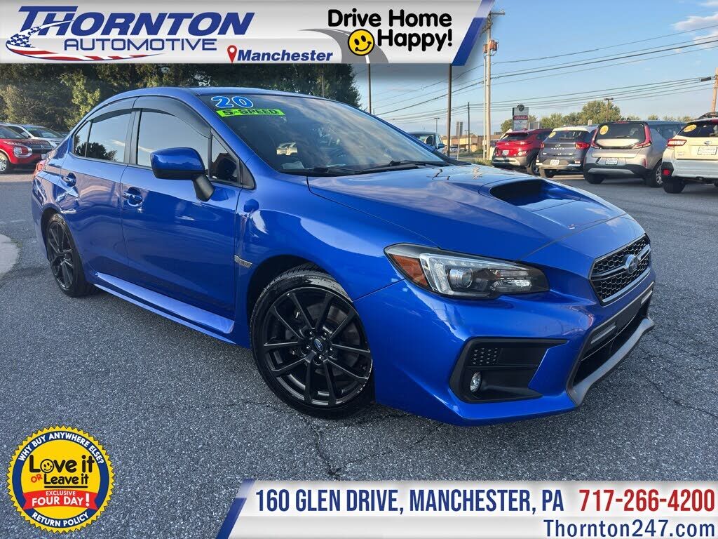 2020 SUBARU WRX