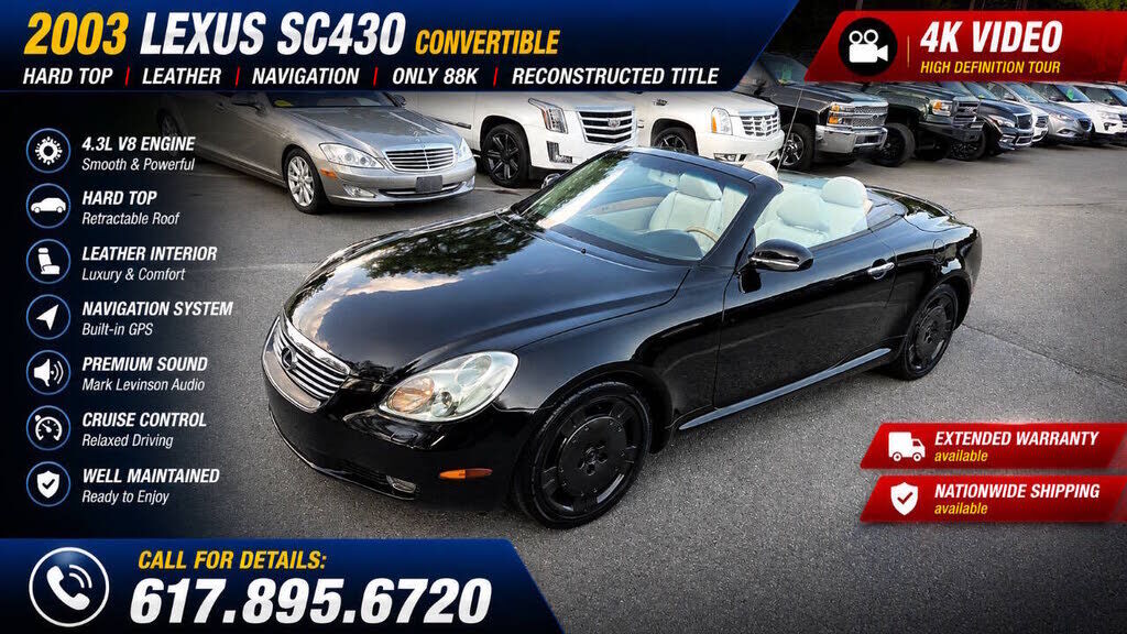 2003 LEXUS SC