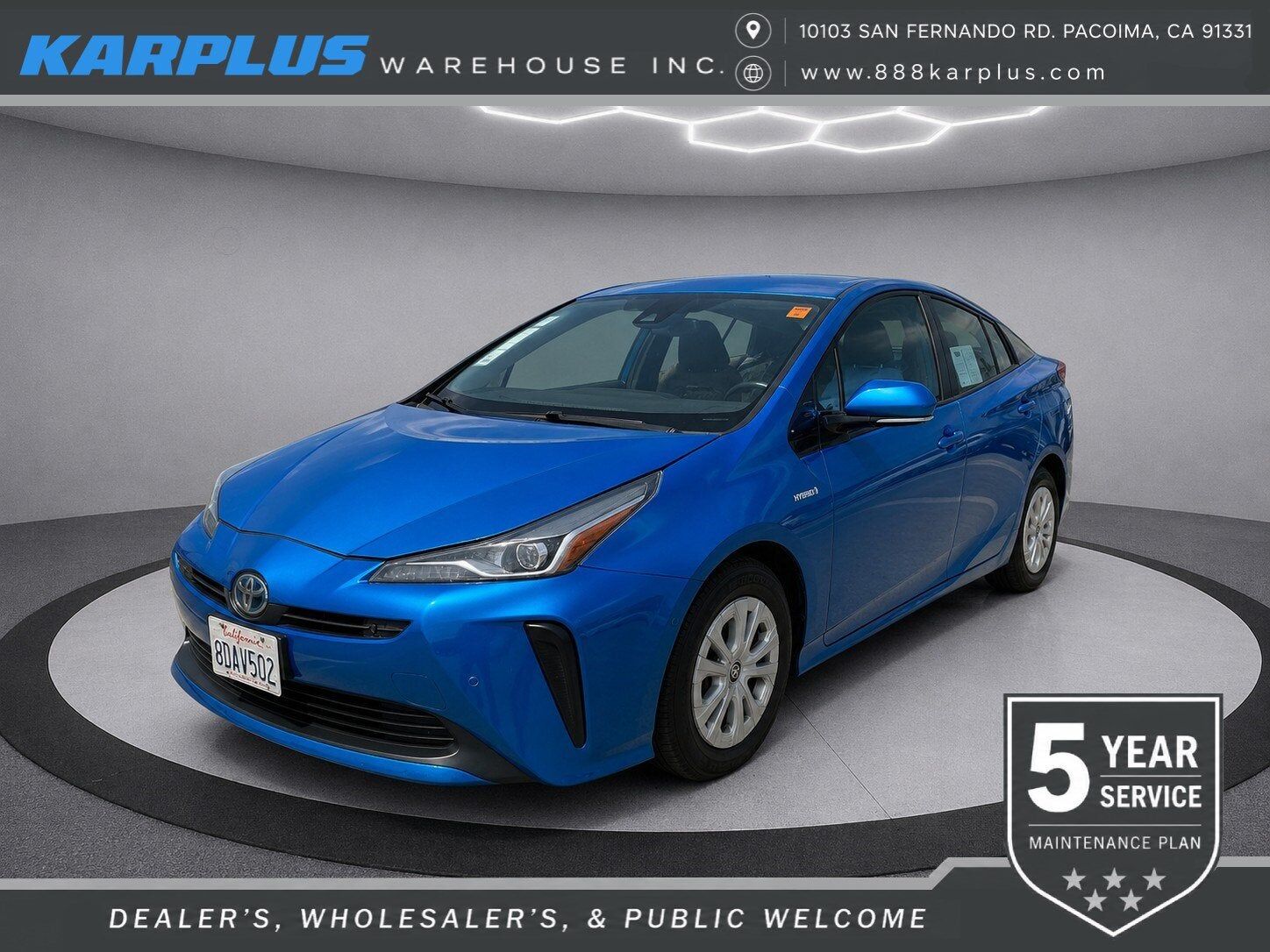 2019 TOYOTA PRIUS