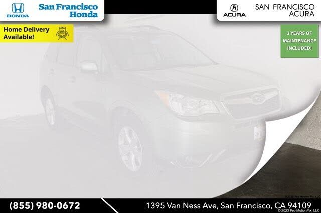 2016 SUBARU Forester