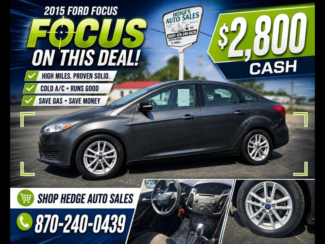2015 FORD Focus
