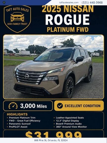 2025 NISSAN Rogue