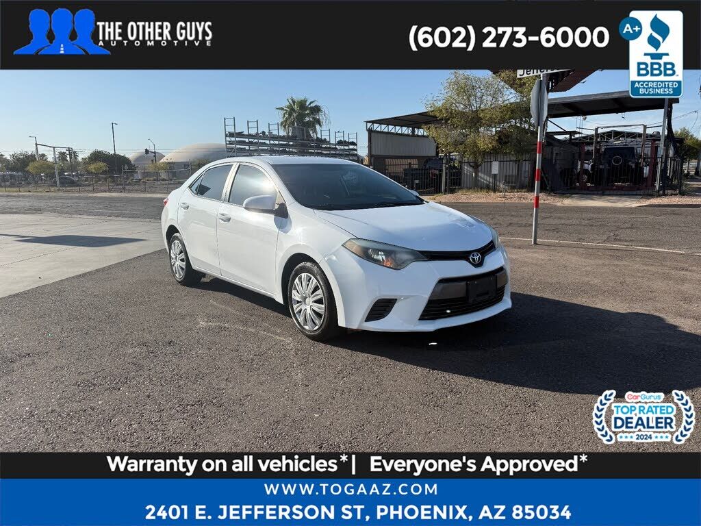 2016 TOYOTA Corolla