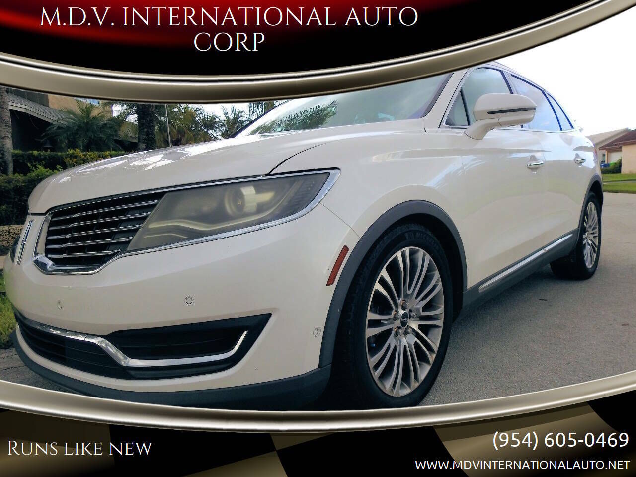 2016 LINCOLN MKX