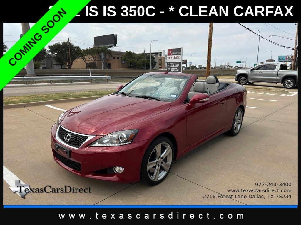 2012 LEXUS IS