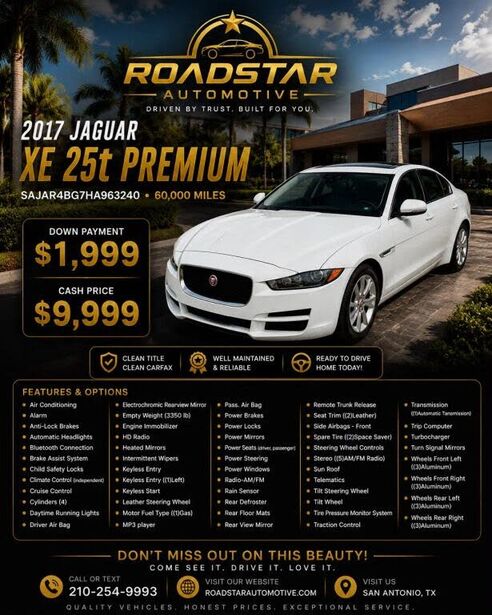 2017 JAGUAR XE