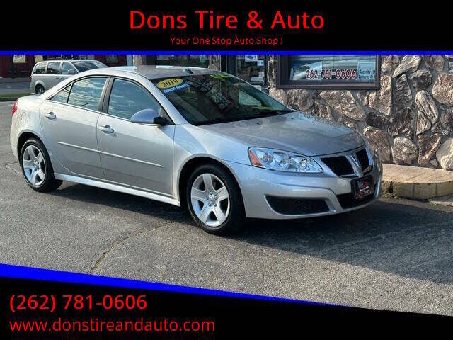2010 PONTIAC G6