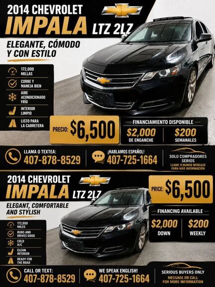 2014 CHEVROLET Impala