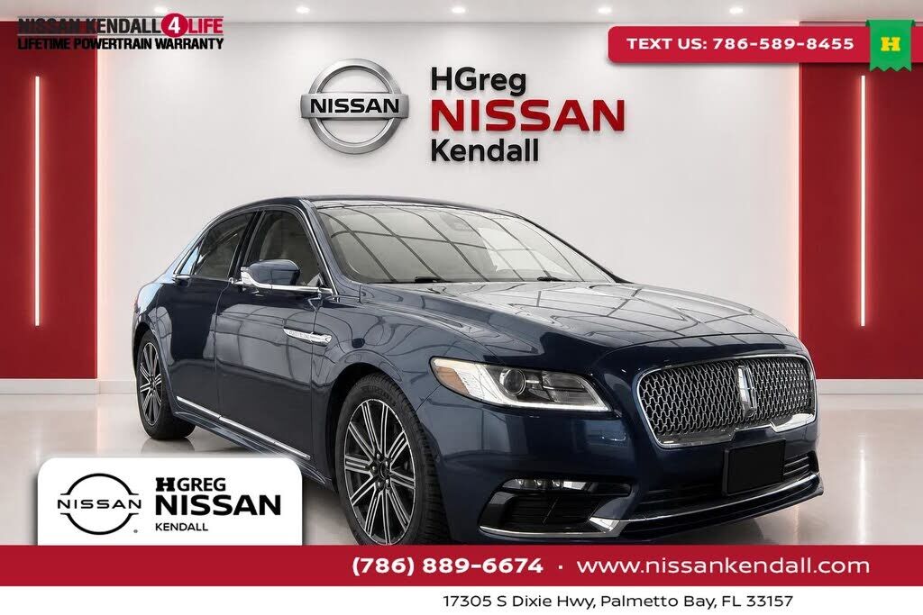 2017 LINCOLN Continental