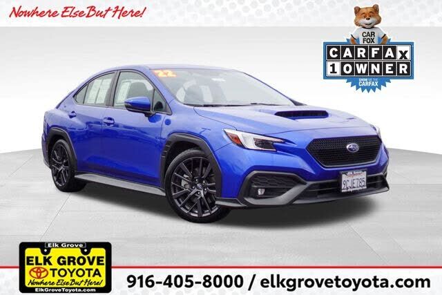 2022 SUBARU WRX