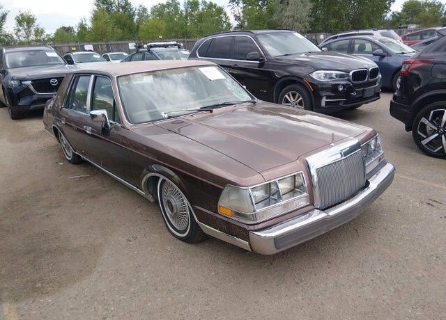 1987 LINCOLN Continental