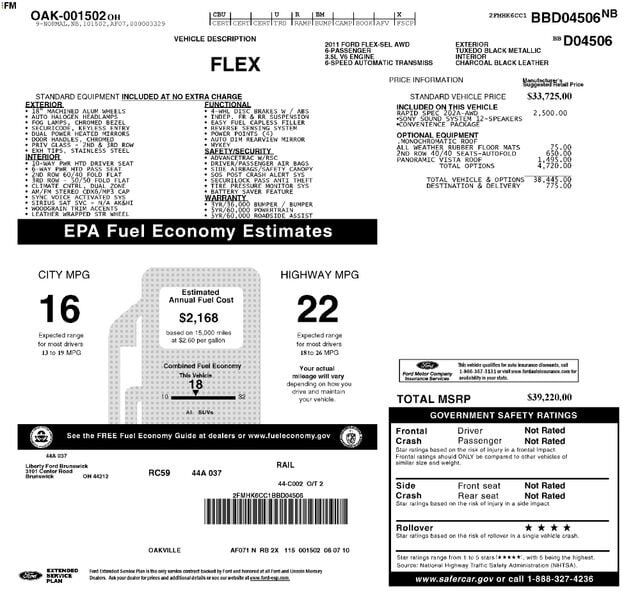 2011 FORD Flex