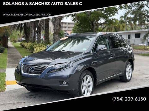 2010 LEXUS RX