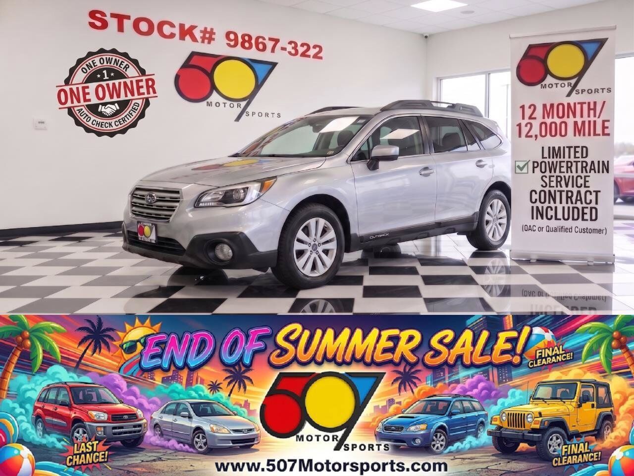 2018 SUBARU Outback