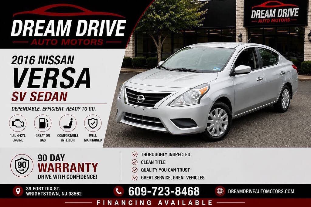 2016 NISSAN Versa