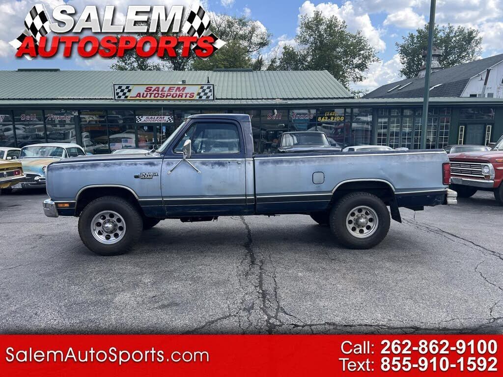 1986 DODGE W-Series