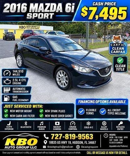 2016 MAZDA Mazda6