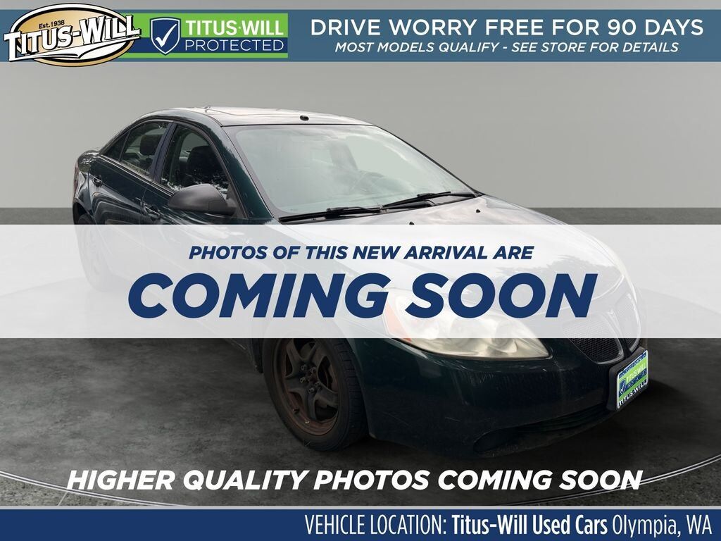 2007 PONTIAC G6