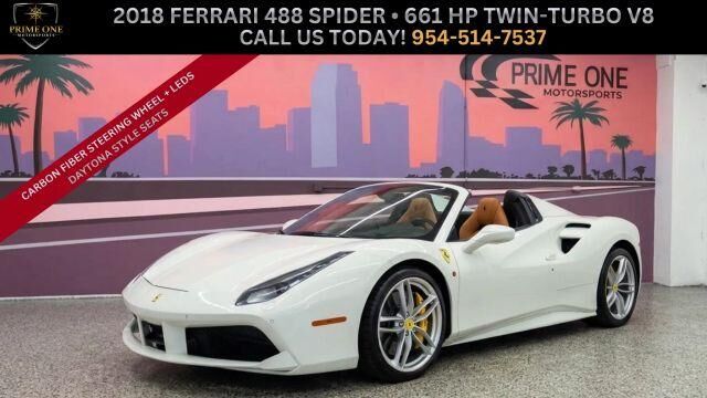 2018 FERRARI 488 Spider