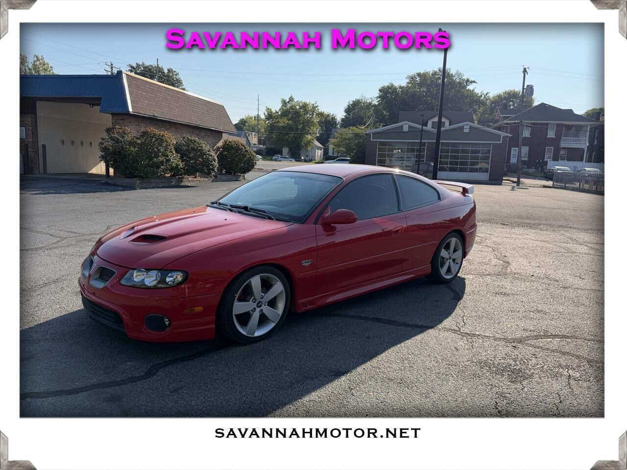 2006 PONTIAC GTO