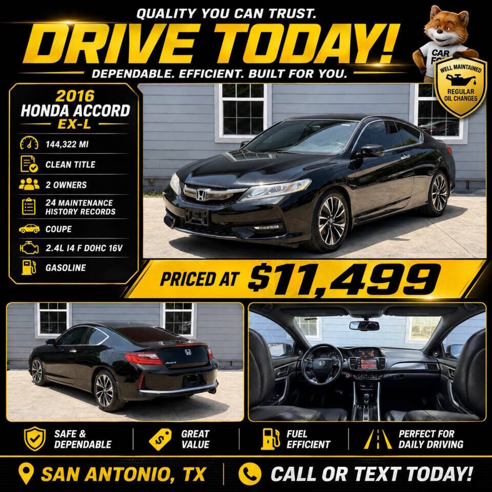 2016 HONDA Accord