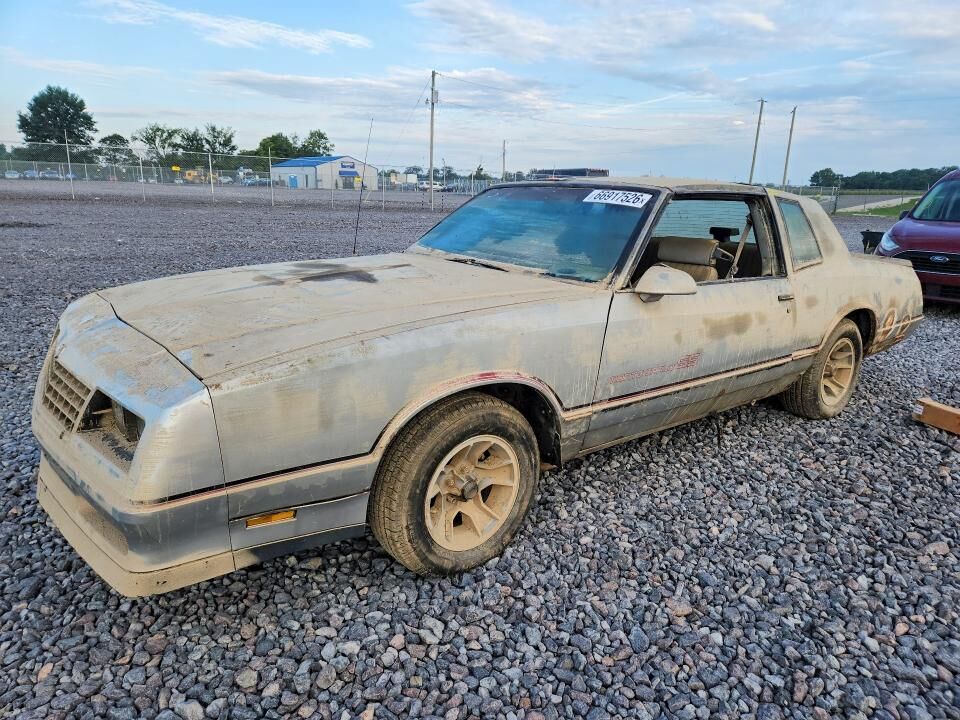 1986 CHEVROLET Monte Carlo