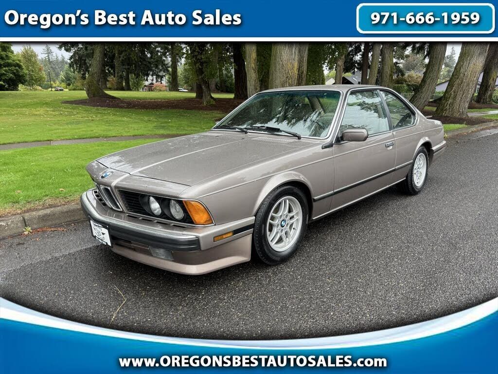 1988 BMW 6 Series