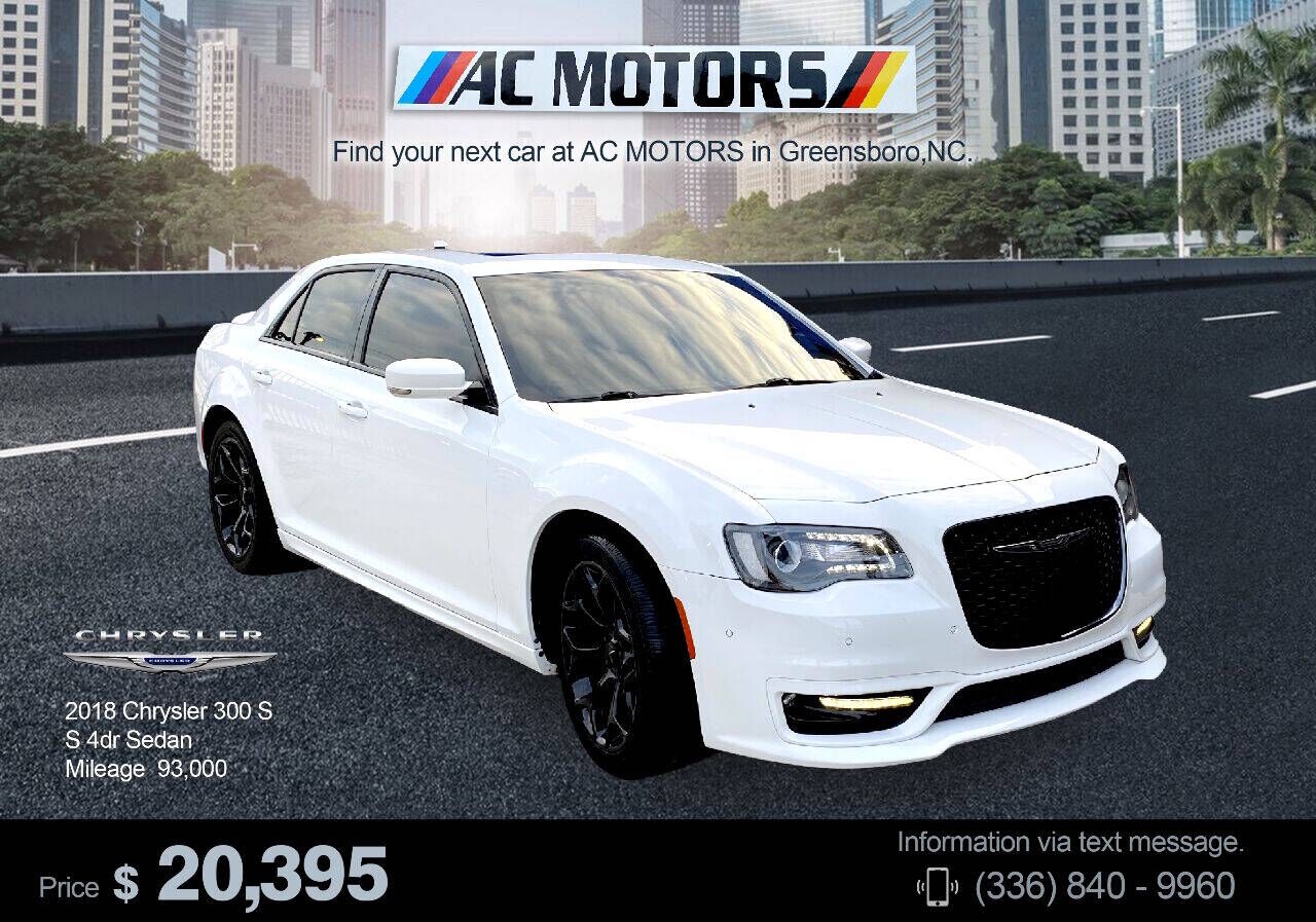 2018 CHRYSLER 300
