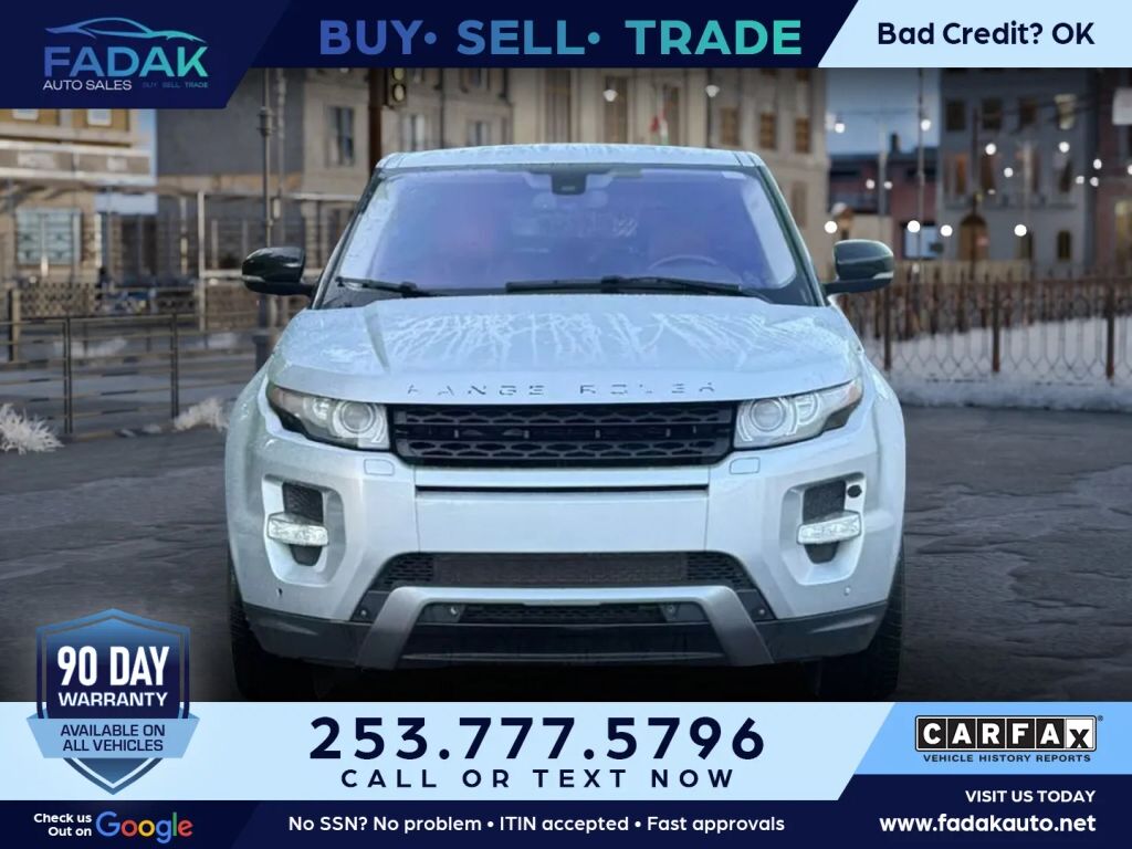 2012 LAND ROVER Range Rover Evoque
