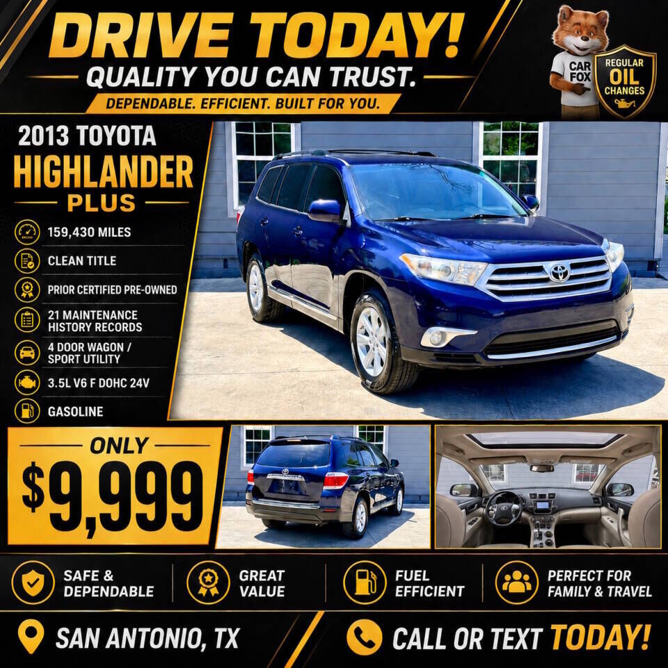 2013 TOYOTA Highlander