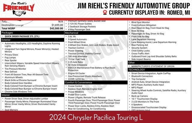 2024 CHRYSLER Pacifica