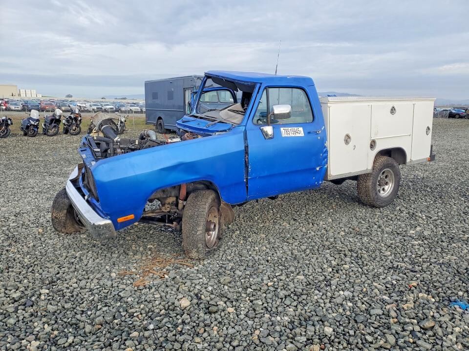 1991 DODGE W-Series