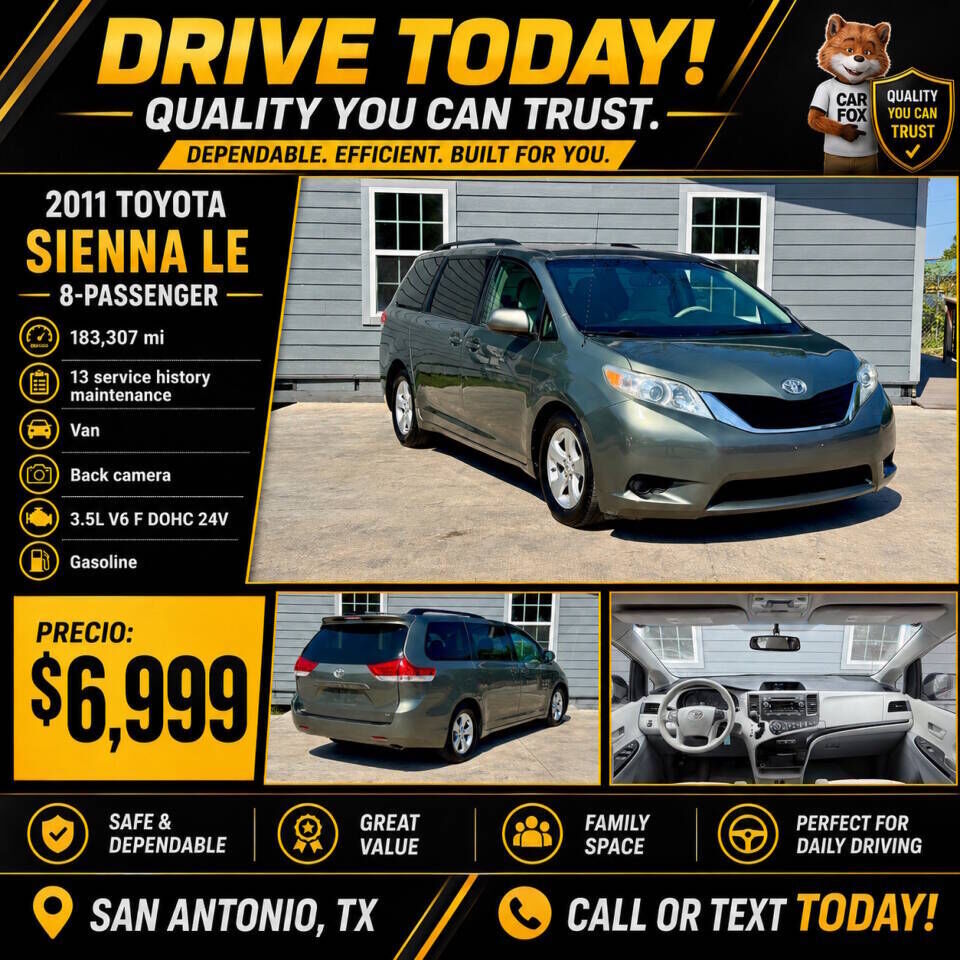 2011 TOYOTA Sienna