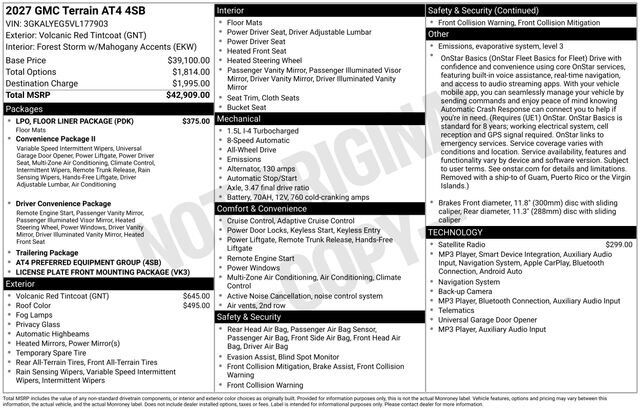 2027 GMC Terrain