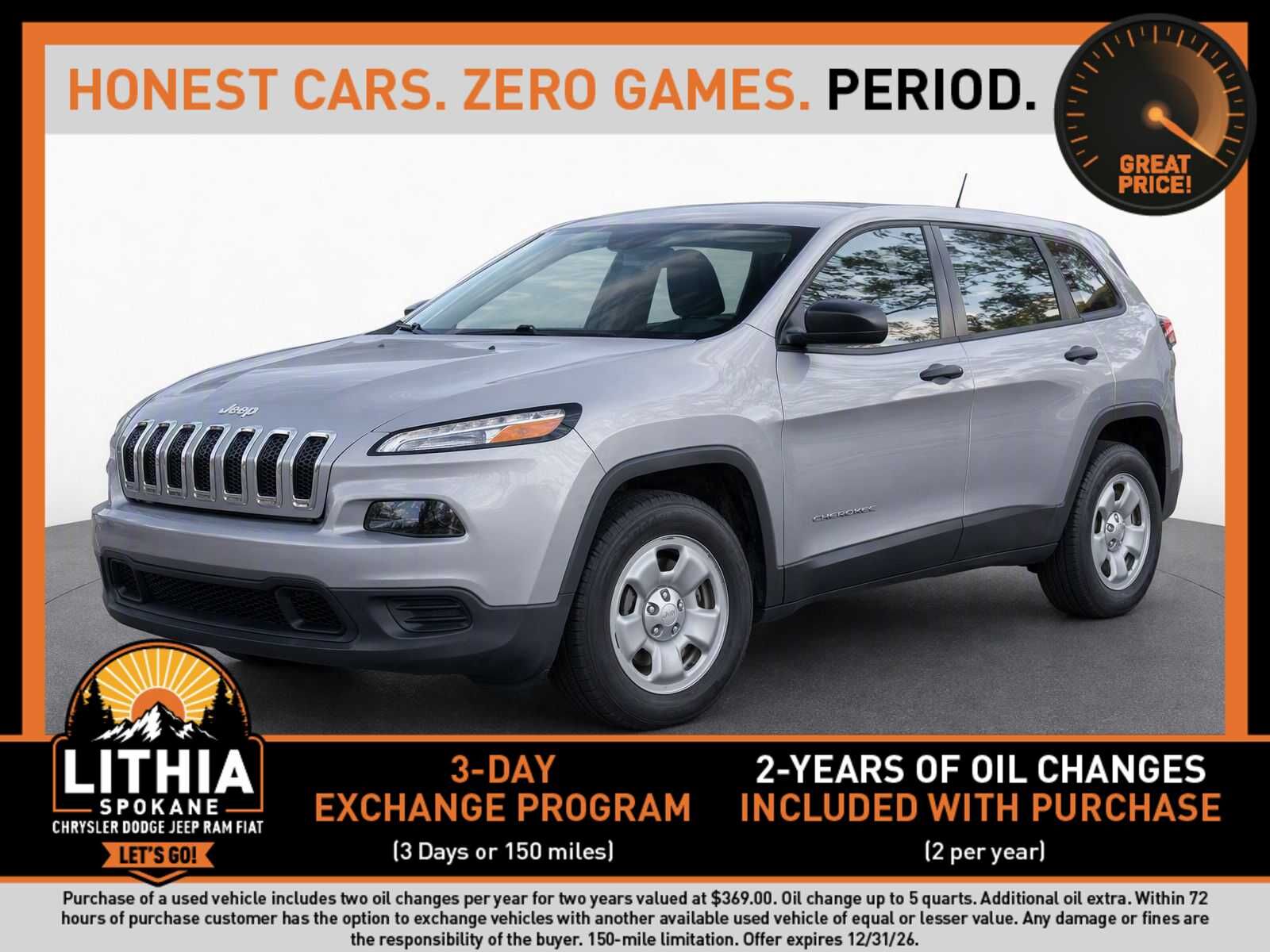 2016 JEEP Cherokee