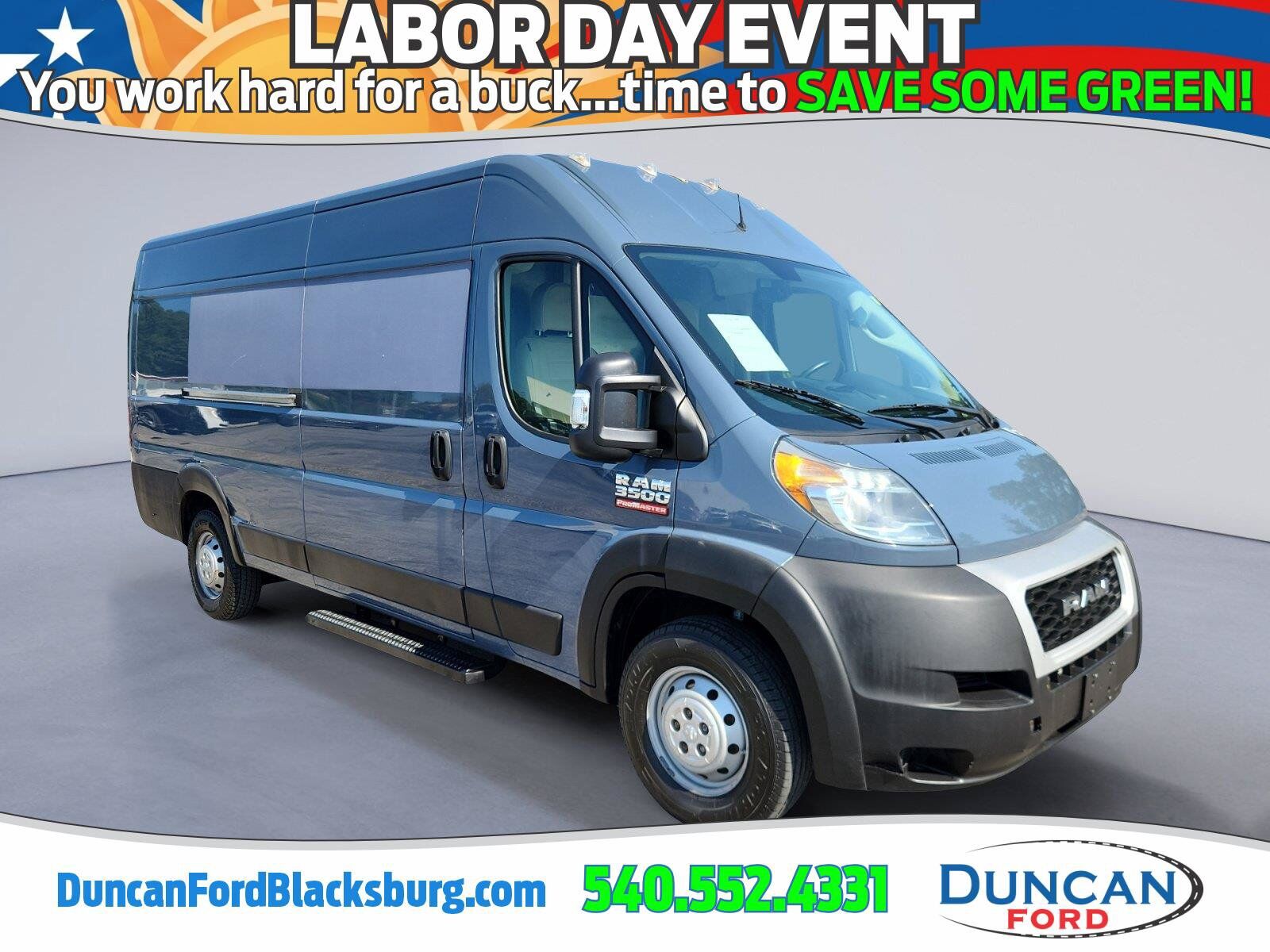 2019 RAM Promaster 3500