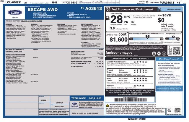 2023 FORD Escape