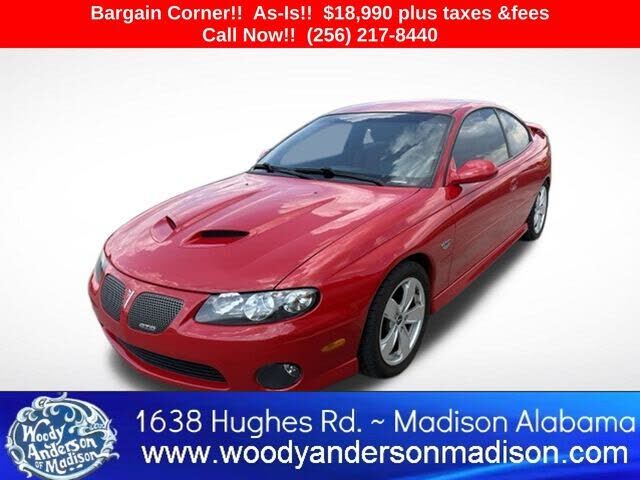 2005 PONTIAC GTO