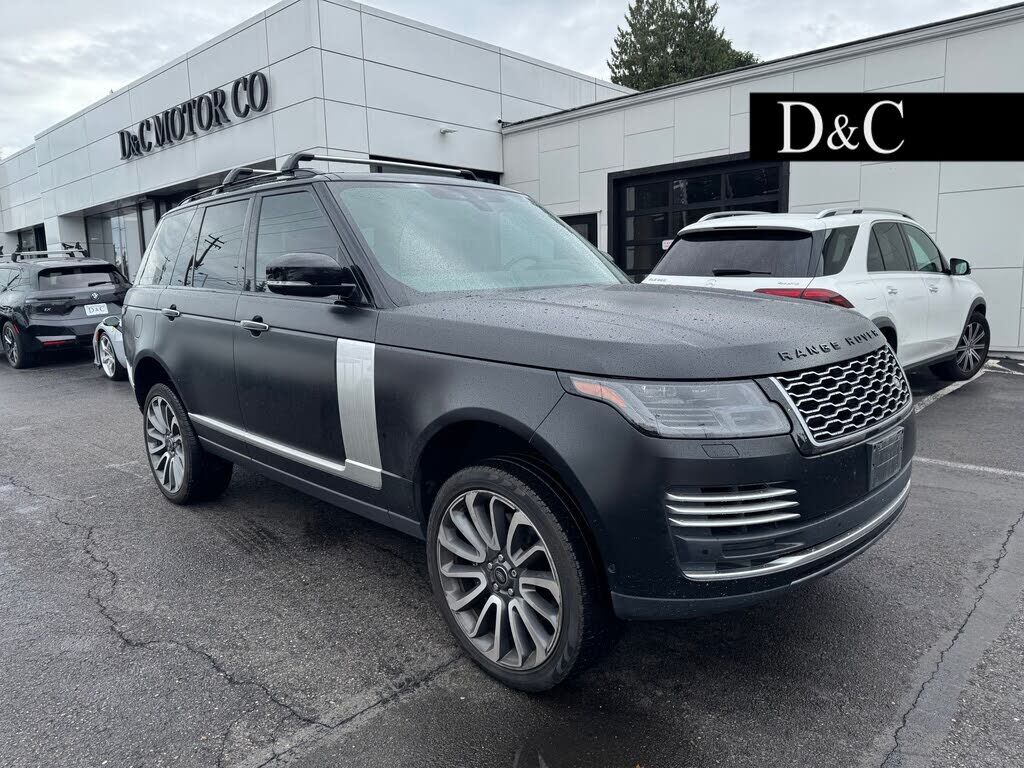 2022 LAND ROVER Range Rover