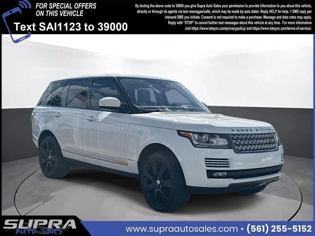 2017 LAND ROVER Range Rover