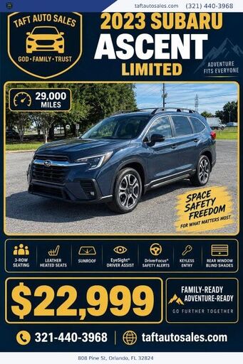 2023 SUBARU Ascent