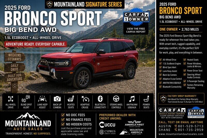 2025 FORD Bronco