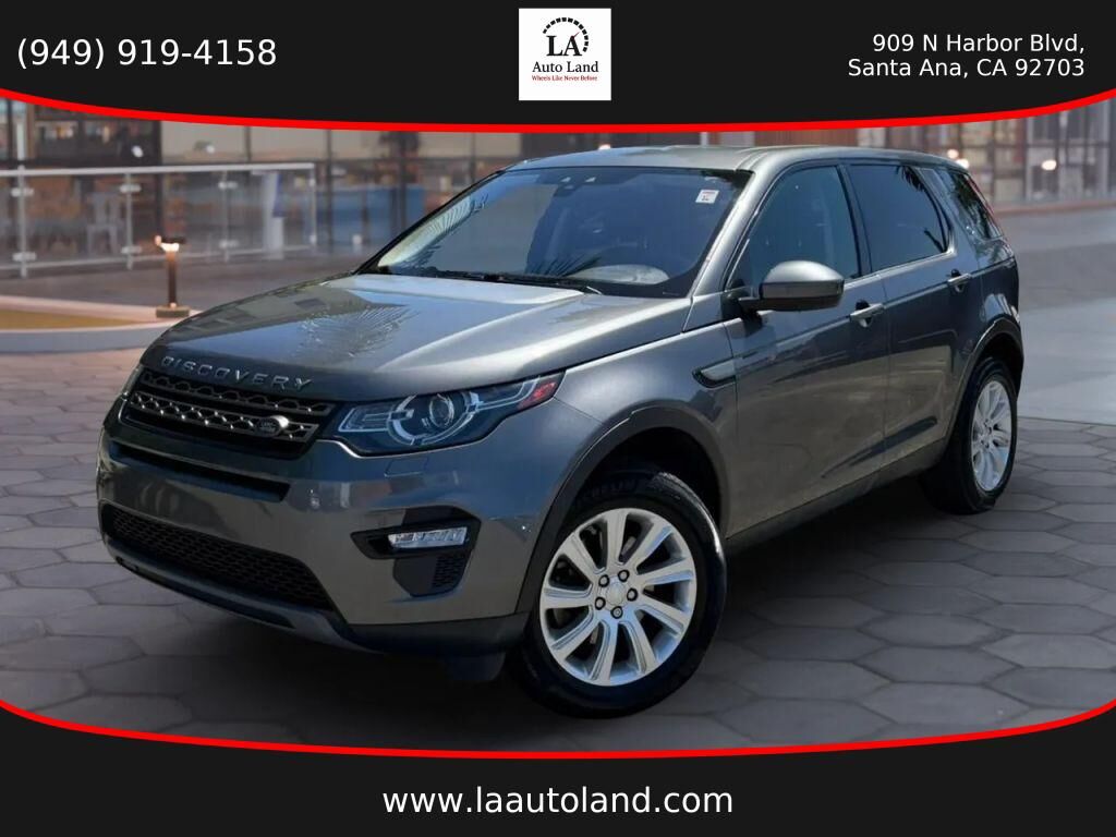 2018 LAND ROVER Discovery Sport
