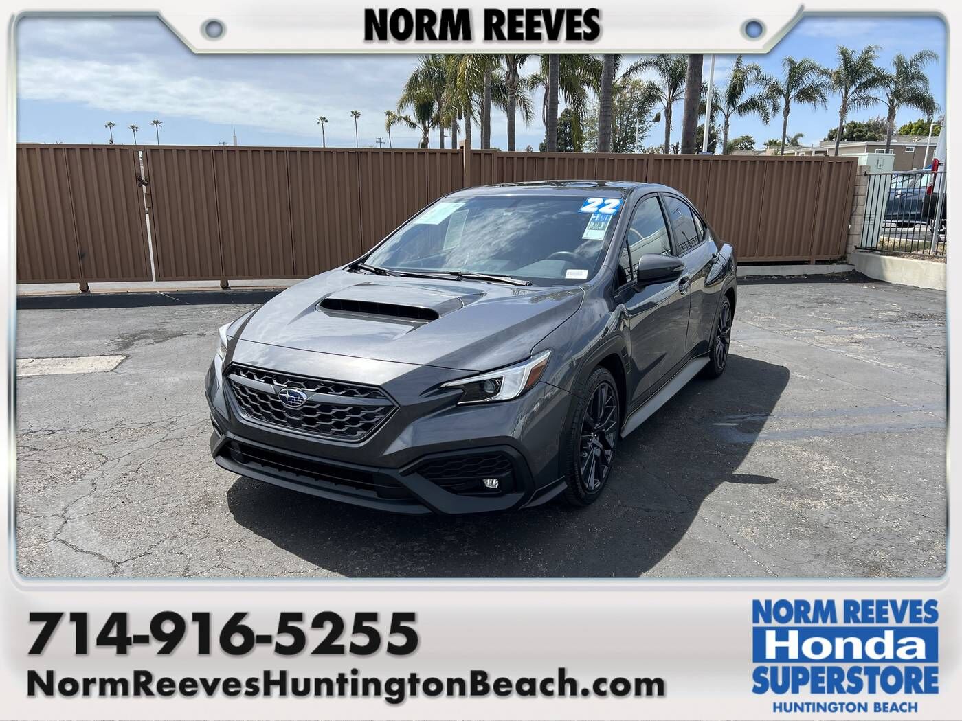 2022 SUBARU WRX
