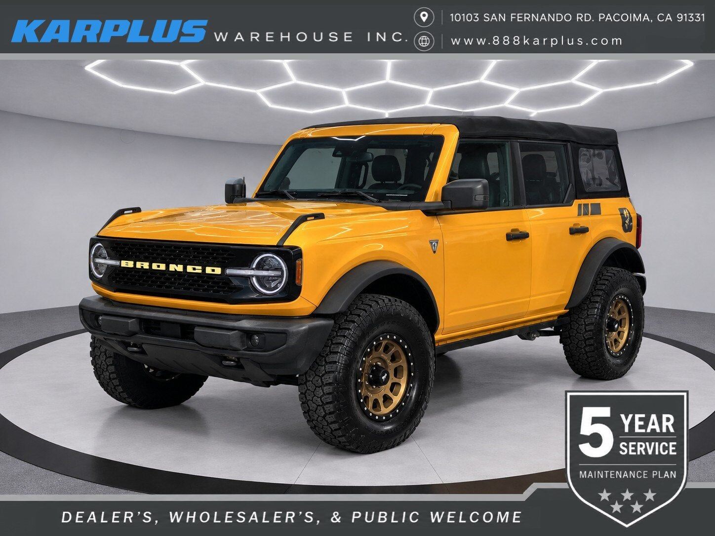 2022 FORD Bronco