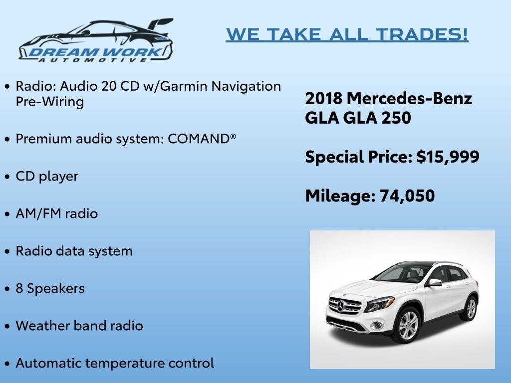 2018 Mercedes-Benz GLA-Class